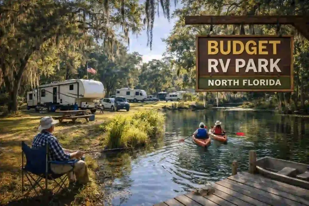Budget RV park in North Florida