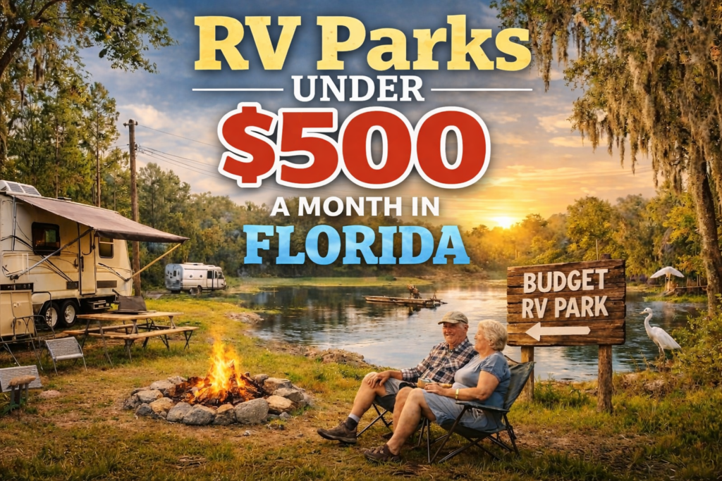 RV PArks under $500 a month in Florida
