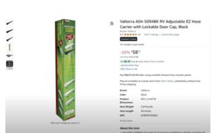 DIY PVC or Fence Post Storage