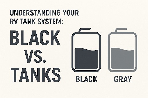 Black RV Tank vs Gray RV Tanks