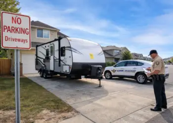Can I Park an RV in My Driveway Is It Legal