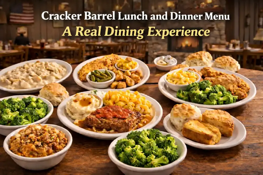 Cracker Barrel Lunch and Dinner Menu
