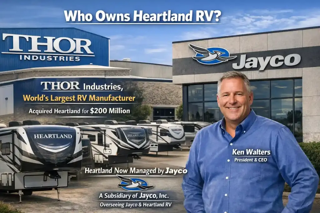 Heartland RV owned by THOR Industries managed by Jayco
