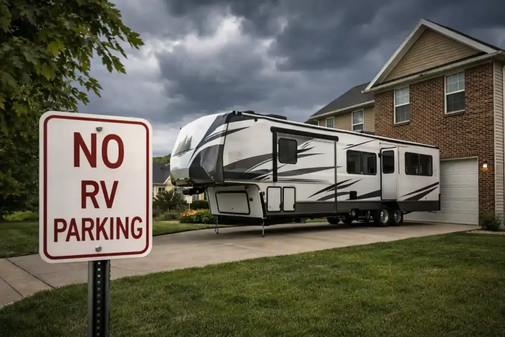 RV Parking on Private Property Ethics