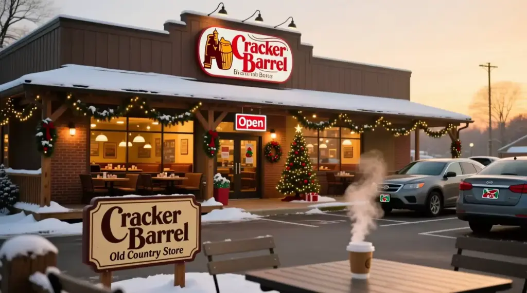 It serves as a reliable landmark for those who need a break from the road during one of the busiest weekends of the year.