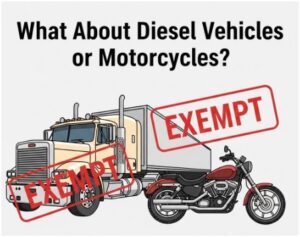 What About Diesel Vehicles or Motorcycles