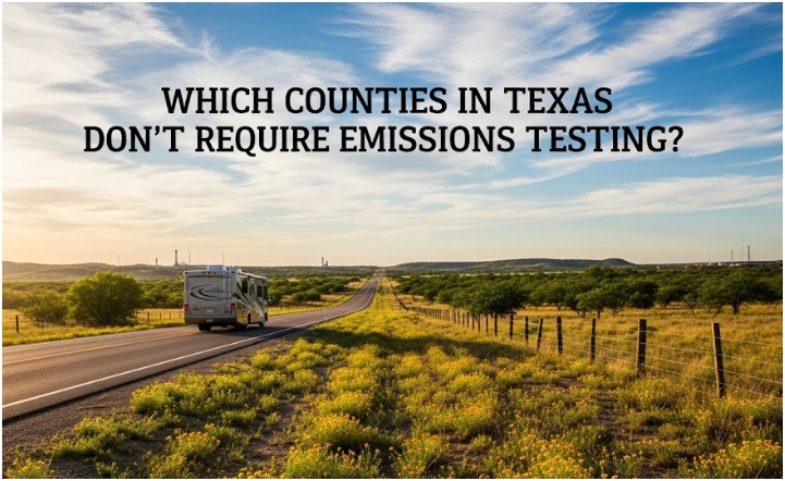 What Counties In Texas Do Not Require Emissions Testing