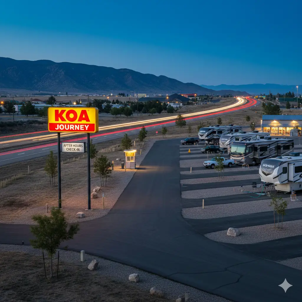the KOA Journey the road warrior’s best friend
