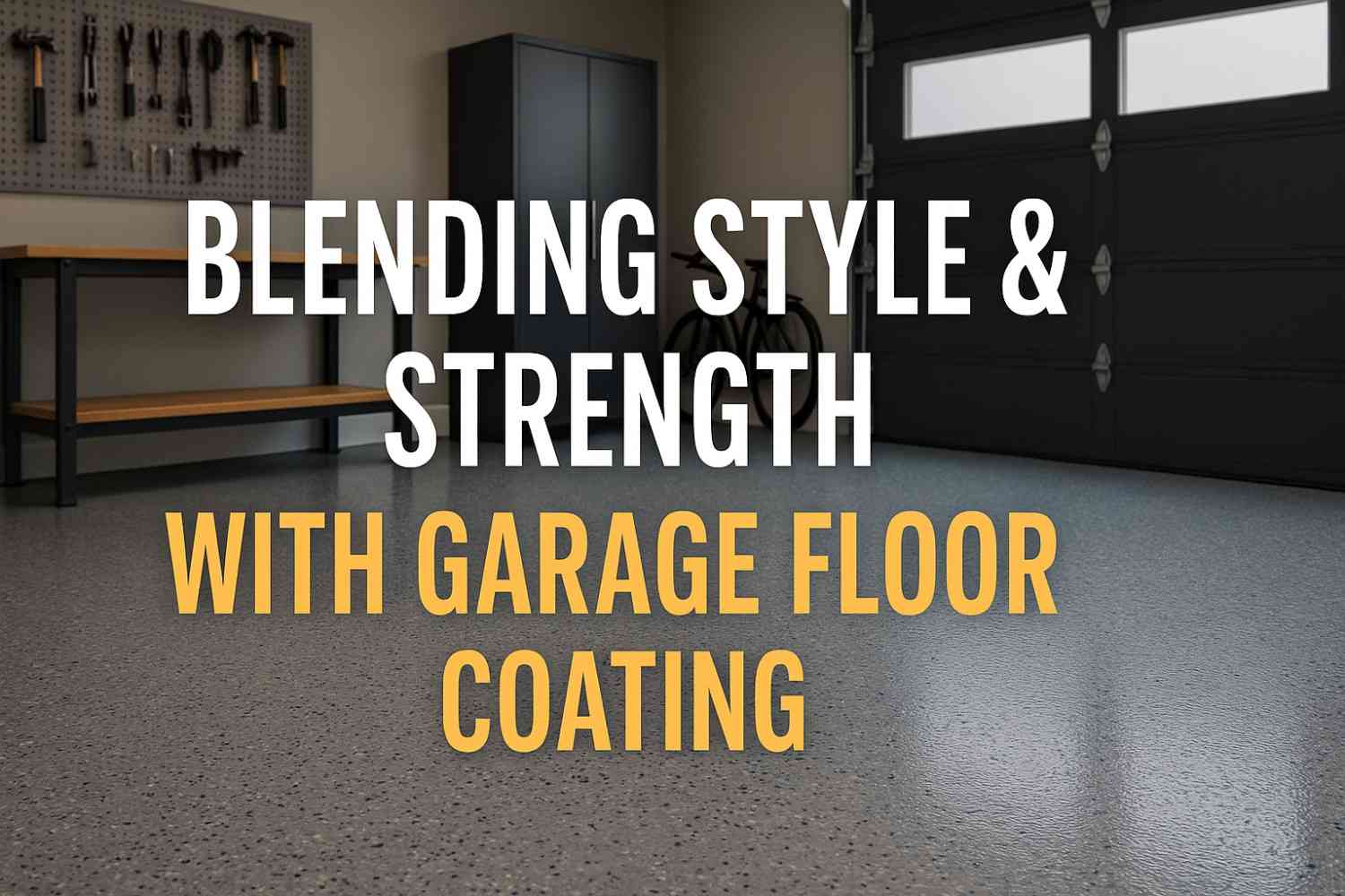 Blending Style & Strength With Garage Floor Coating