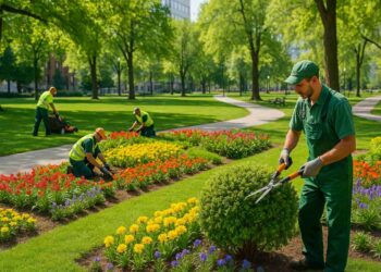 How City Parks Stay Beautiful Year Round
