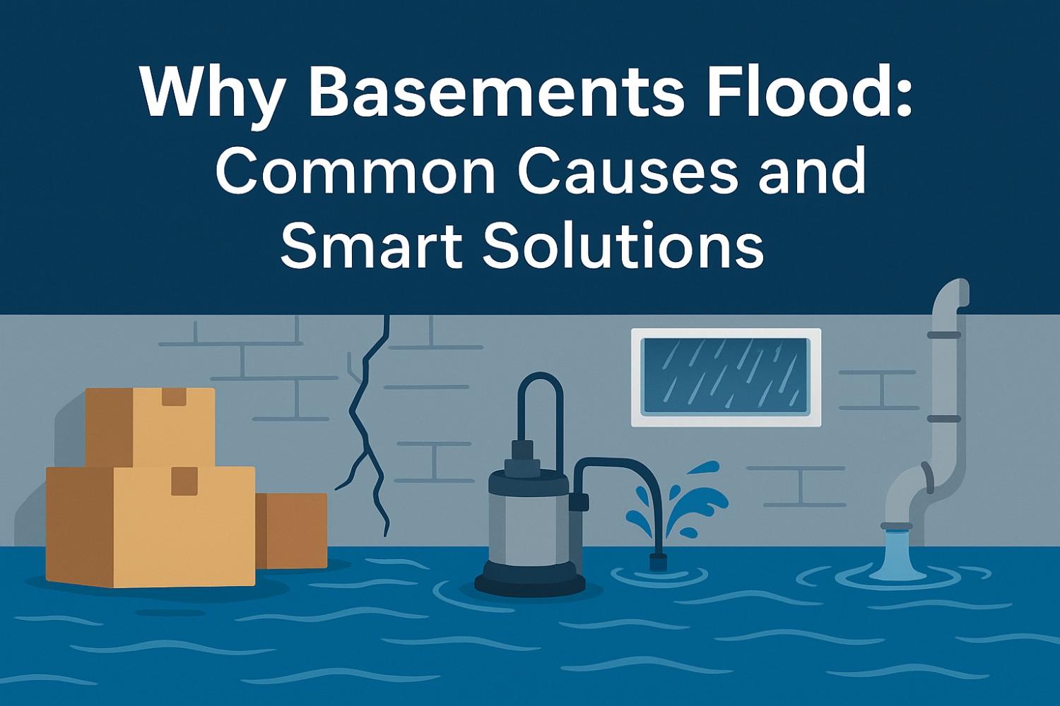 Why Basements Flood Common Causes and Smart Solutions