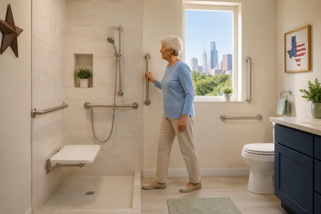 Grab Bars Improve Stability and Confidence