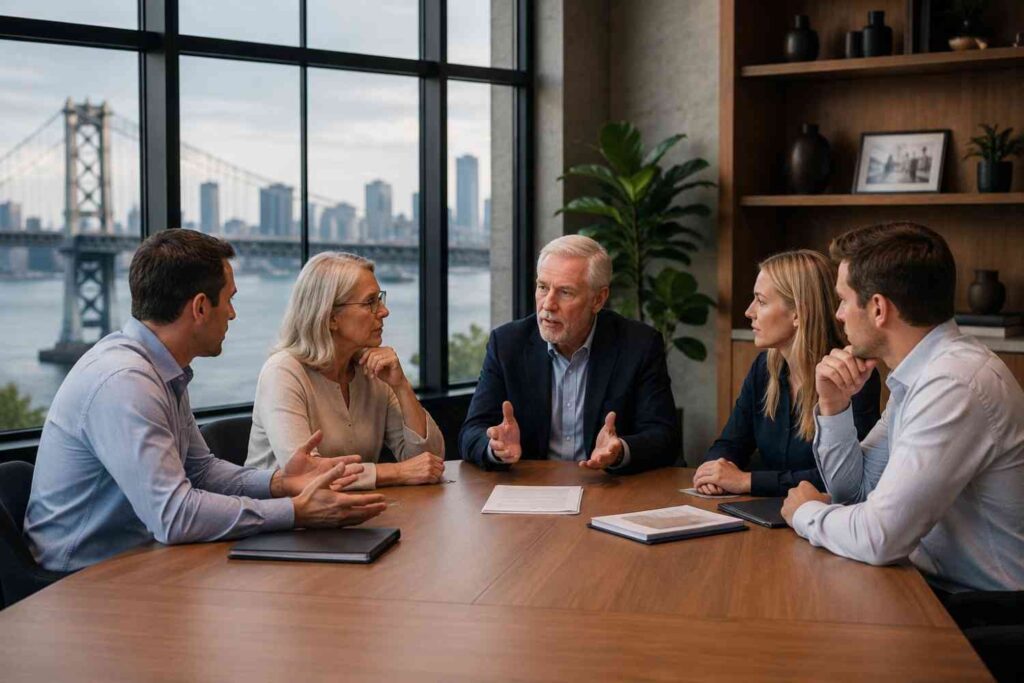 How can families resolve internal conflicts professionally
