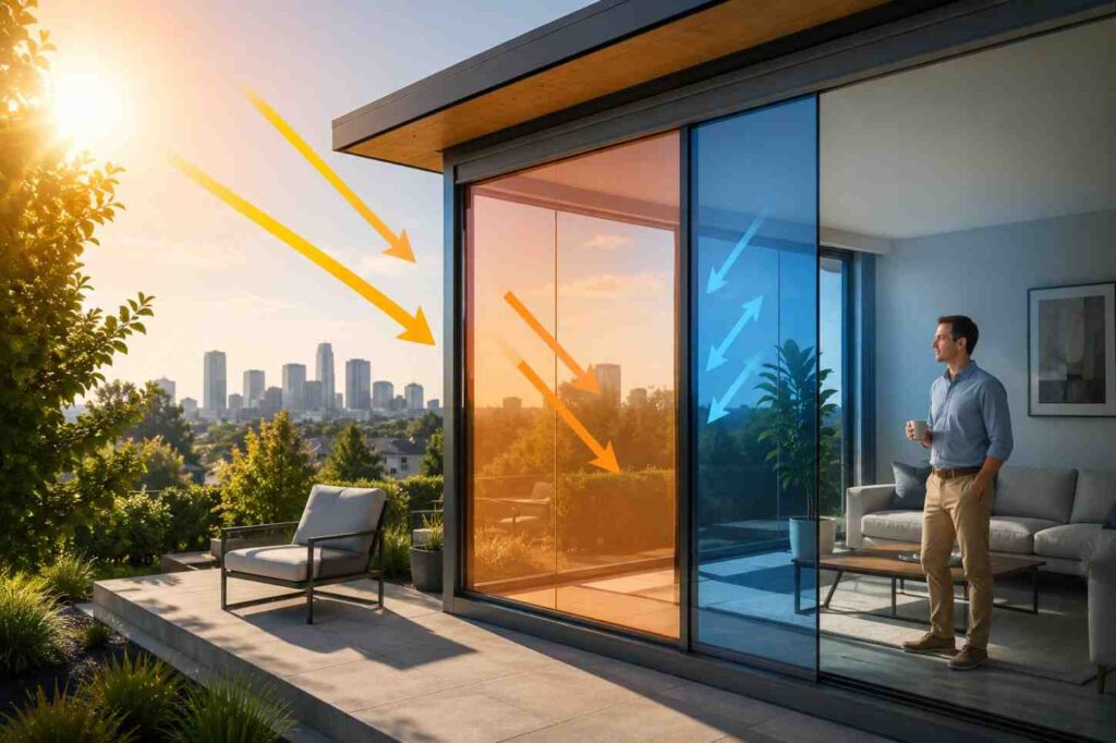 High-Performance Fenestration and Solar Heat Gain Control